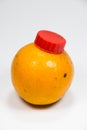 Real orange fruit bottle