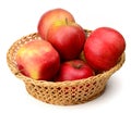 Apples in basket