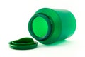 Real Plastic Green Bottle.. Royalty Free Stock Photo