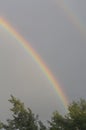 Real rainbow in the sky