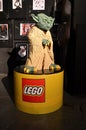 Real size Yoda in Lego