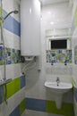 Real small bathroom Royalty Free Stock Photo