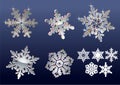 Real snowflakes