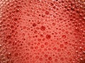 Real Soap Suds Bubbles Red Royalty Free Stock Photo