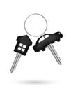 Real steel house home and car key