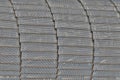 Real Surface Stainless Steel, Metal Mesh Pattern Used As Texture Background. Metal Lattice Of Plates In The Form Of Tracks
