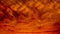 Real Wood has tiger stripe or curly stripe grain,