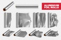 Aluminium Foil Rolls Transparent Set