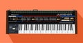 Realistic analog synthesizer.