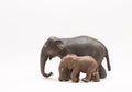Realistic animal toys, elephant family