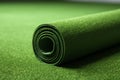 Realistic Artificial Rolled Green Grass
