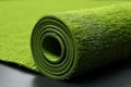 Realistic Artificial Rolled Green Grass