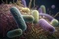 Realistic bacteria. Generate Ai