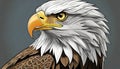 Realistic Bald Eagle Coloring Page For Toddlers