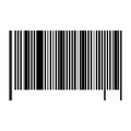 Realistic barcode set icon Royalty Free Stock Photo