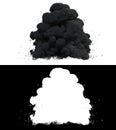 Realistic Bomb Explosion Smoke