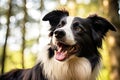Realistic Border Collie clipart Royalty Free Stock Photo