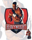 Realistic Boxing Fighter Illustration Royalty Free Stock Photo