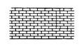 Realistic Brick Wall Texture Vector Background for Architectural Graphics, vector design Generative AI Royalty Free Stock Photo