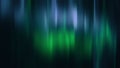 Realistic bright green and blue Aurora Borealis, Northern lights 3D illustration