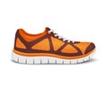 Realistic bright sport shoes for running. Vector illustration