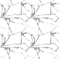 Realistic broken glass seamless pattern