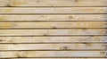 Realistic brown wooden cutting. Natural wood background, table, or floor surface. Realistic wood texture vector illustration Royalty Free Stock Photo