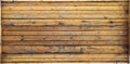 Realistic brown wooden cutting. Natural wood background, table, or floor surface. Realistic wood texture vector illustration Royalty Free Stock Photo