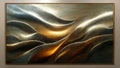Realistic brushed metal texture with natural finish and realistic light reflections