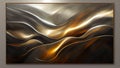 Realistic brushed metal texture with natural finish and realistic light reflections