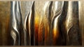 Realistic brushed metal texture with natural finish and realistic light reflections