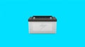 Realistic car battery mock up Royalty Free Stock Photo