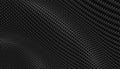 Realistic carbon fiber texture 3d background Royalty Free Stock Photo