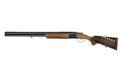 Realistic classic vertical two barrels hunting rifle.