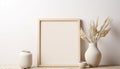 Minimalist White and Beige Still Life