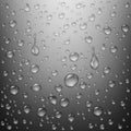 Realistic Clean Water Drops Background