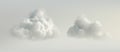 Realistic Clouds, Transparent Background. Outdoor Nature Sky. White Fluffy Clouds Set. Weather Cloudscape Design Royalty Free Stock Photo