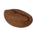 Realistic Coffee Bean 3D illustration Royalty Free Stock Photo