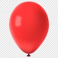 Realistic colorful vector balloon