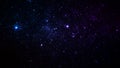 Cool looking space stars moving background galaxy universe dive through moving space jump. Seamless loop space.