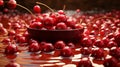 Realistic Cranberry Image With Cryengine Style And Soft-focus Technique