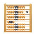 Realistic 3d Detailed Brown Wooden Abacus. Vector