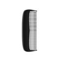 Realistic 3d detailed plastic brush or hairbrush for care hair and hygiene isolated on white