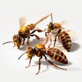 Realistic 3d Hornet Illustration On Transparent Background