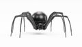 3D Render of Black Widow Spider Royalty Free Stock Photo