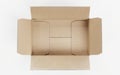 3D Render of Carboard Box Royalty Free Stock Photo