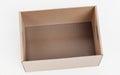 3D Render of Carboard Box Royalty Free Stock Photo