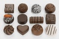 3D Render of Chocolate Boxes Royalty Free Stock Photo