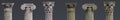 3d Render of Columns Doric, Ionic and Corinthian