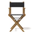 3D Render of DirectorÃÂ´s Chair Royalty Free Stock Photo